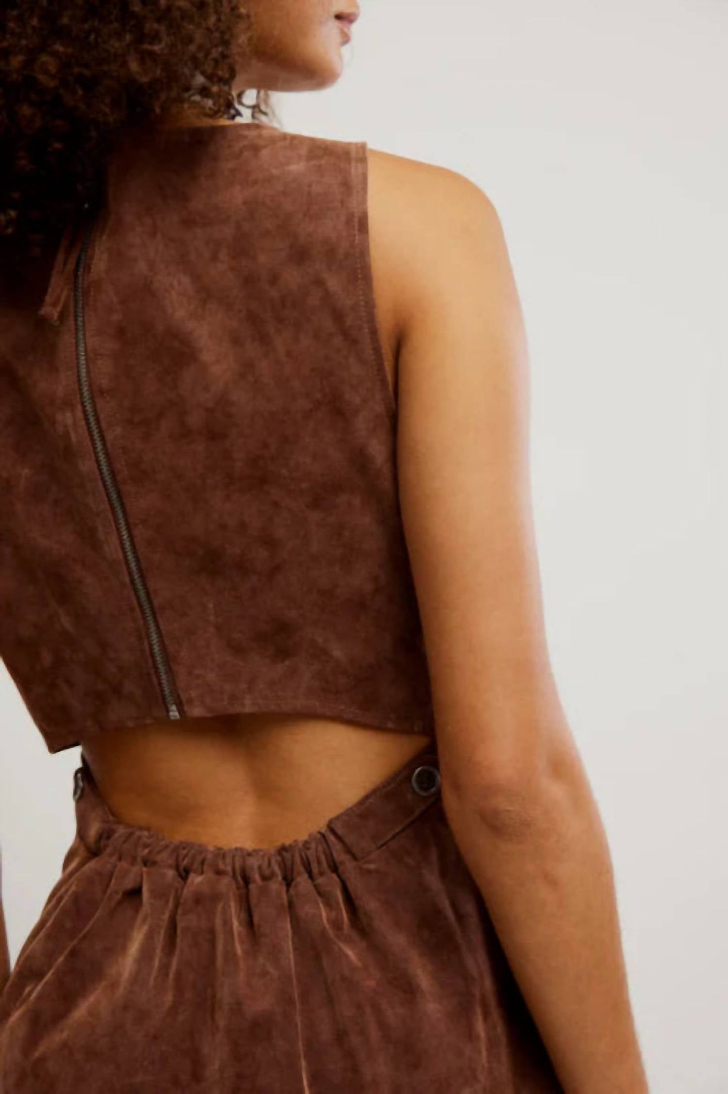 Free People - Atlas Suede Mini Dress