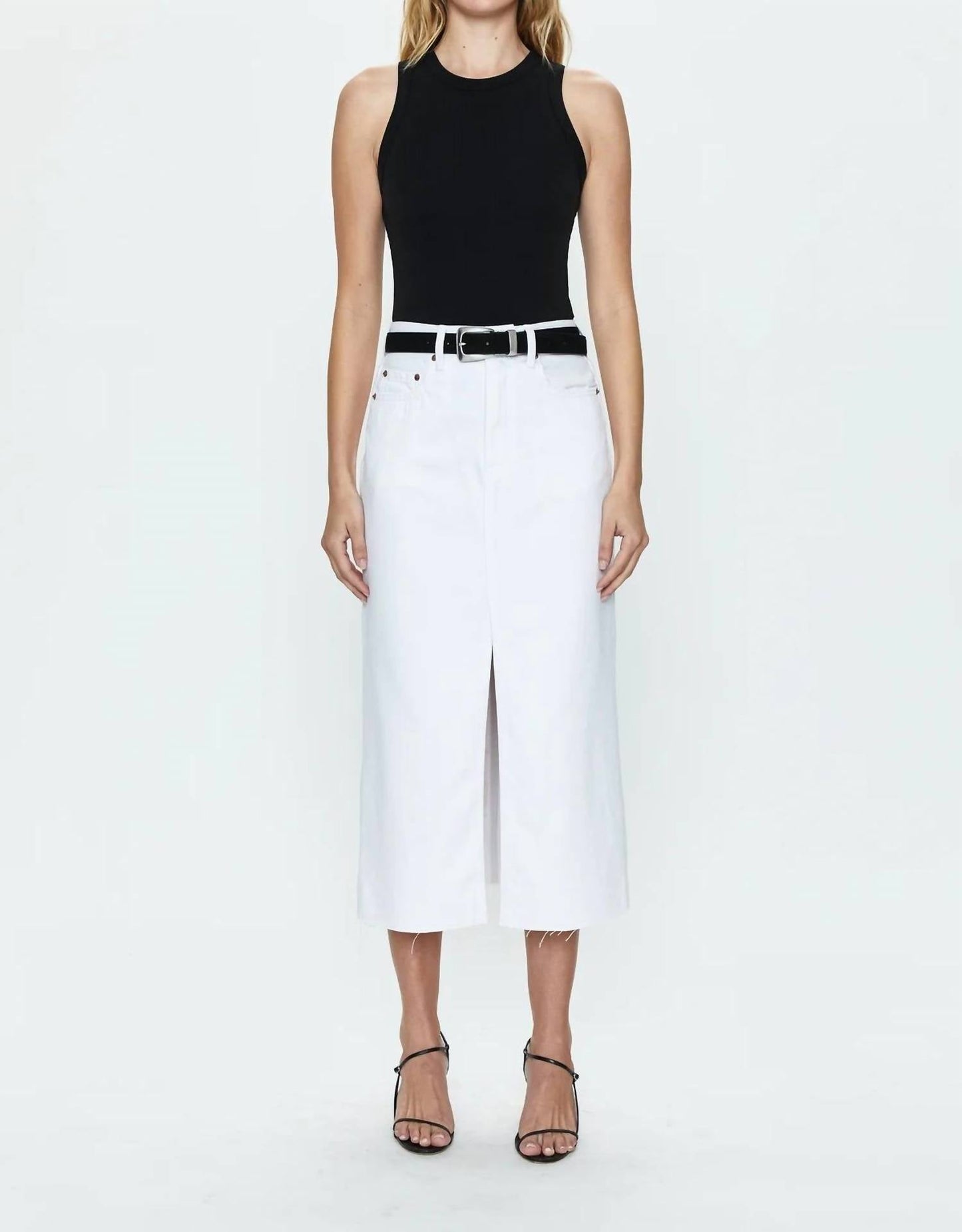 Pistola - Alice Denim Midi Skirt