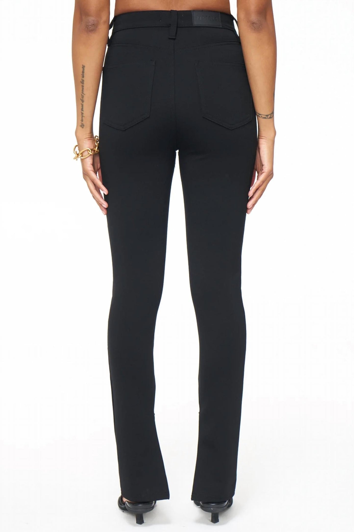 Pistola - Women's Kendall High Rise Scuba With Zippers Skinny Pant