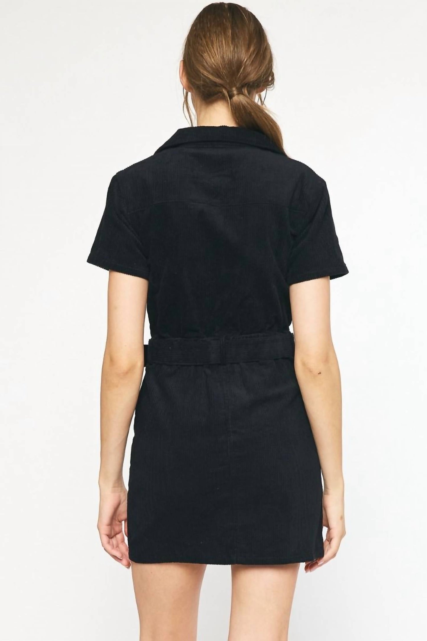 Entro - Cowgirl Corduroy Mini Dress