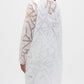 Joseph Ribkoff - Organza Abstract Print Cocoon Coat