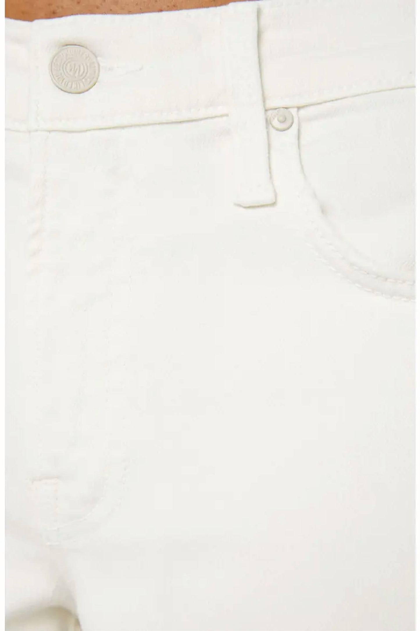 Mother - Lil Mid Rise Headliner Sneak Wide Leg Jeans