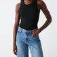 Michael Stars - Gina Ribbed Crop Tank Top