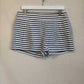 J.Crew - Women's Pleated Striped Shorts