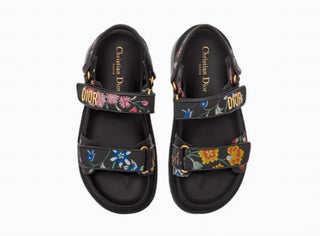 Dior - Sandália Dioract Floral Jacquard