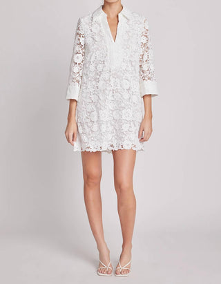 English Factory - Guipure Lace Mini Dress
