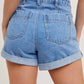 Bluivy - Shorts jeans com bolso Western