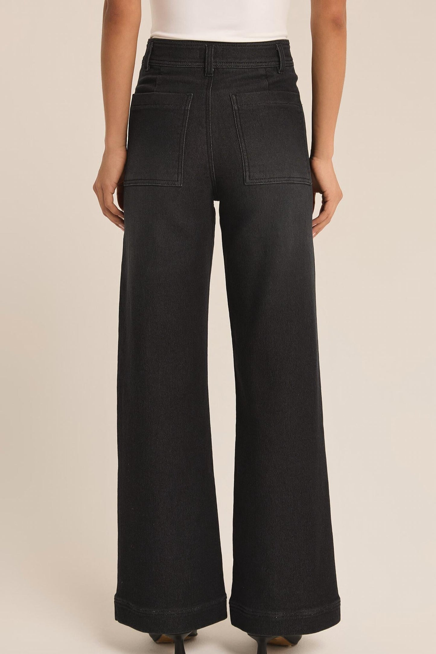Z Supply - Rilynn Wide Leg Denim Trouser