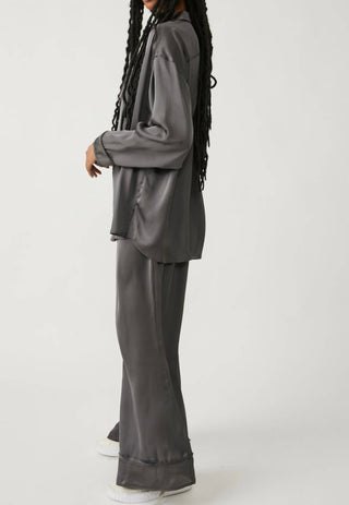 Free People - Conjunto de pijama liso Dreamy Days