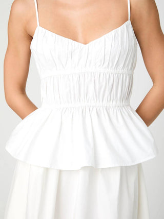French Connection - Poppy Strappy Peplum Top