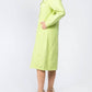 American Bazi - Chic Distressed Denim Button-up Dress