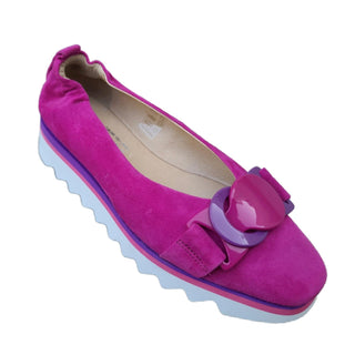 Softwaves - Mocassim de camurça feminino