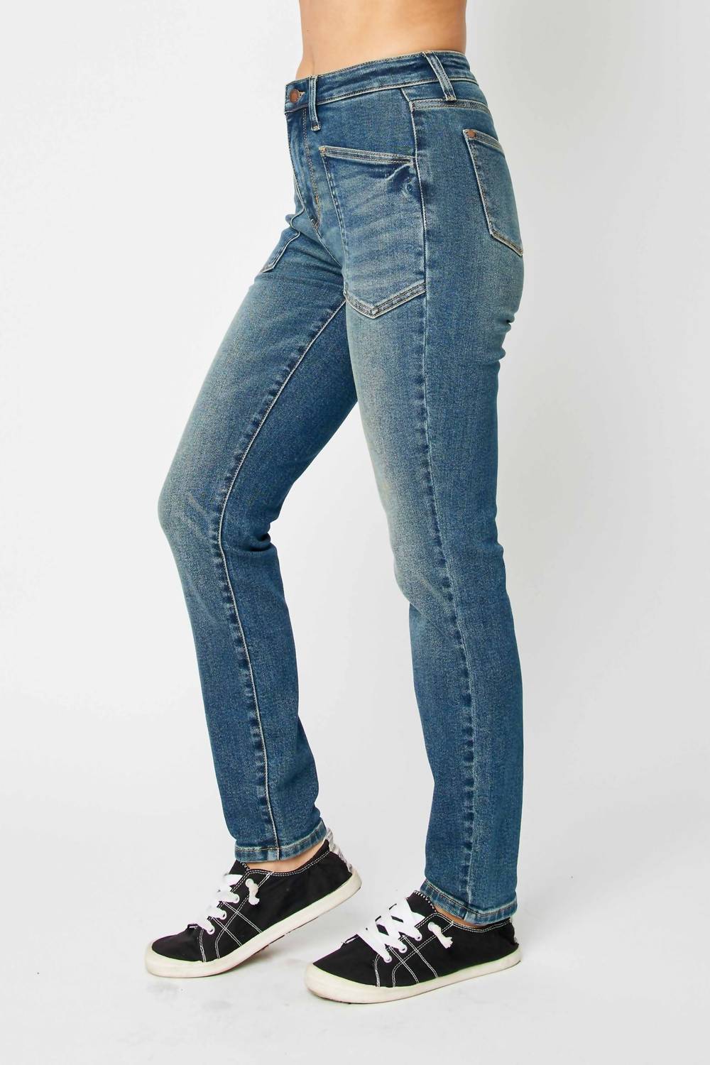 Judy Blue - High Waist Classic Relaxed Denim Jeans