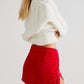 Free People - Annalise Velvet Mini Skirt