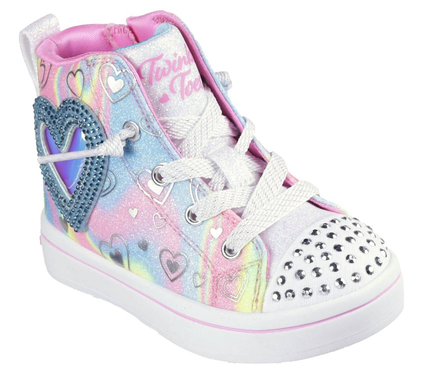 Skechers - Girls Kids Twi-lites Tops In Love & Beyond