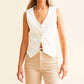 Risen - Denim Button Down Vest