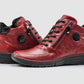 Kcr Group - Women's Everyday Wool-lined Zip-up Leather Boots