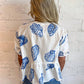 Bailey Rose - By The Sea Peplum Top