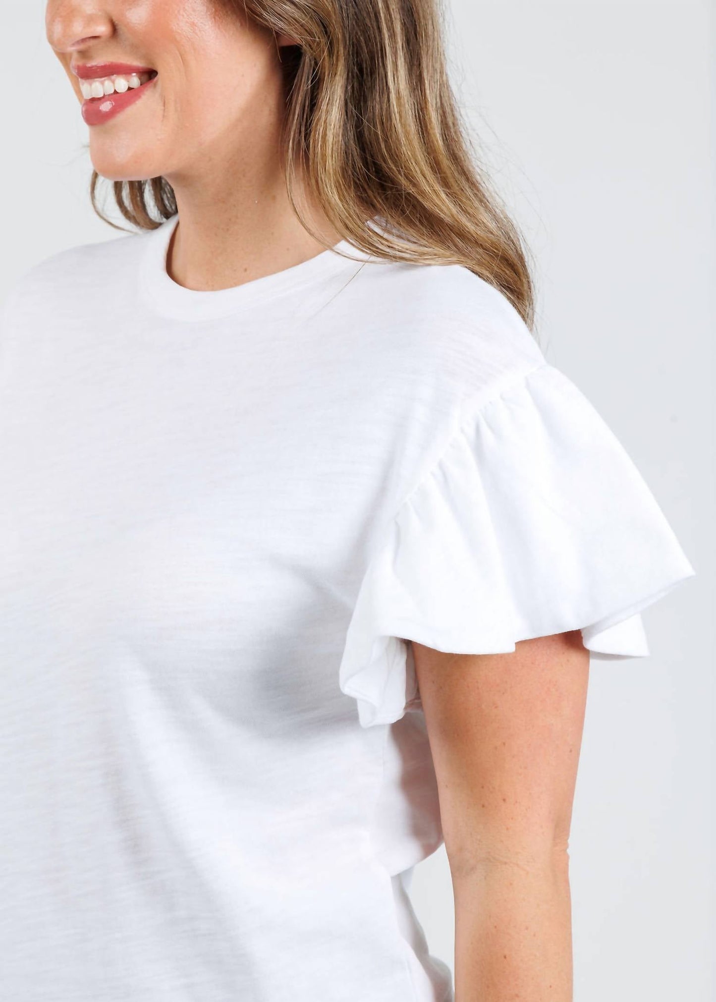 Nation Ltd - Women's Camille Ruffle Sleeve Top