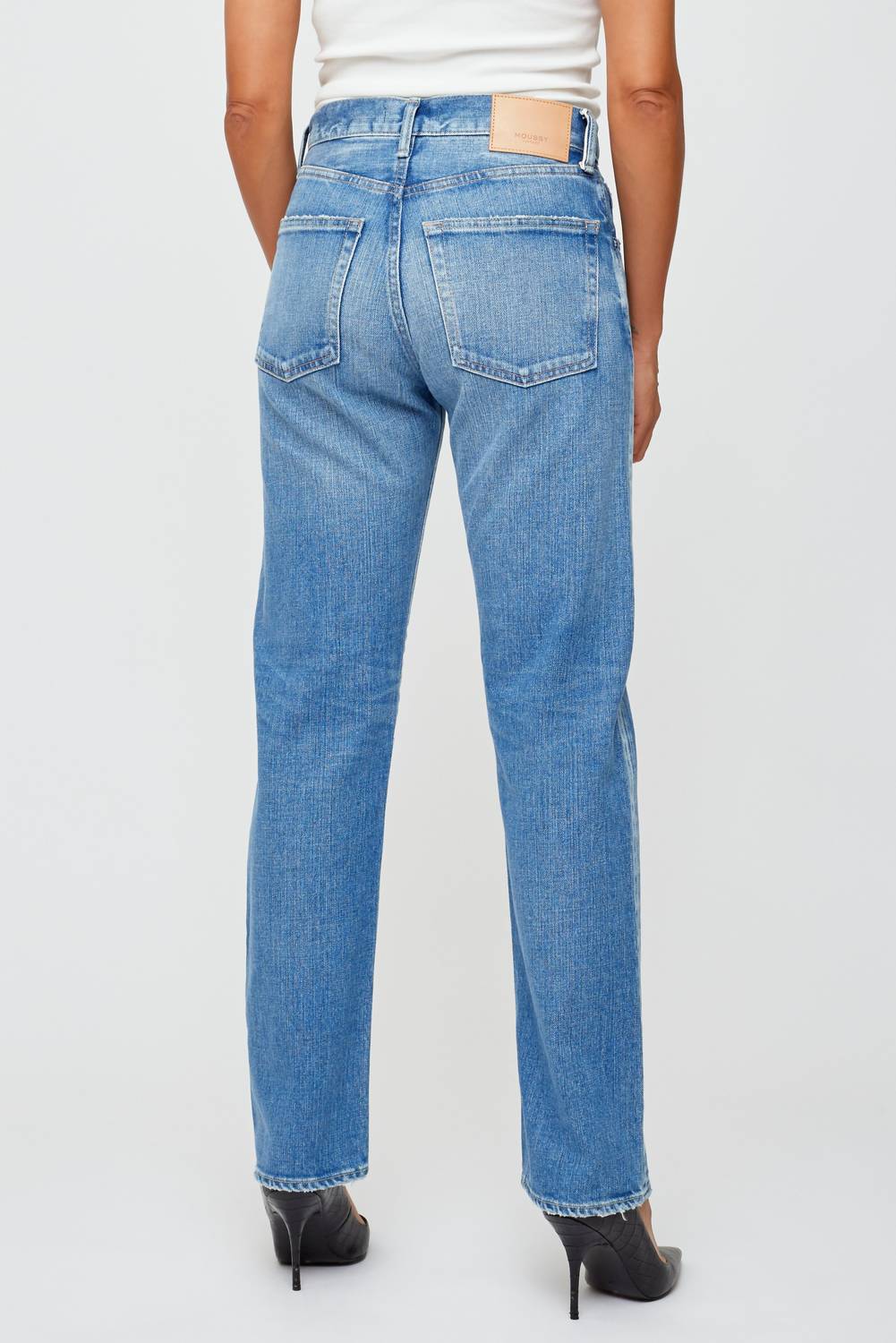 Moussy - Nichols Straight Leg Jeans