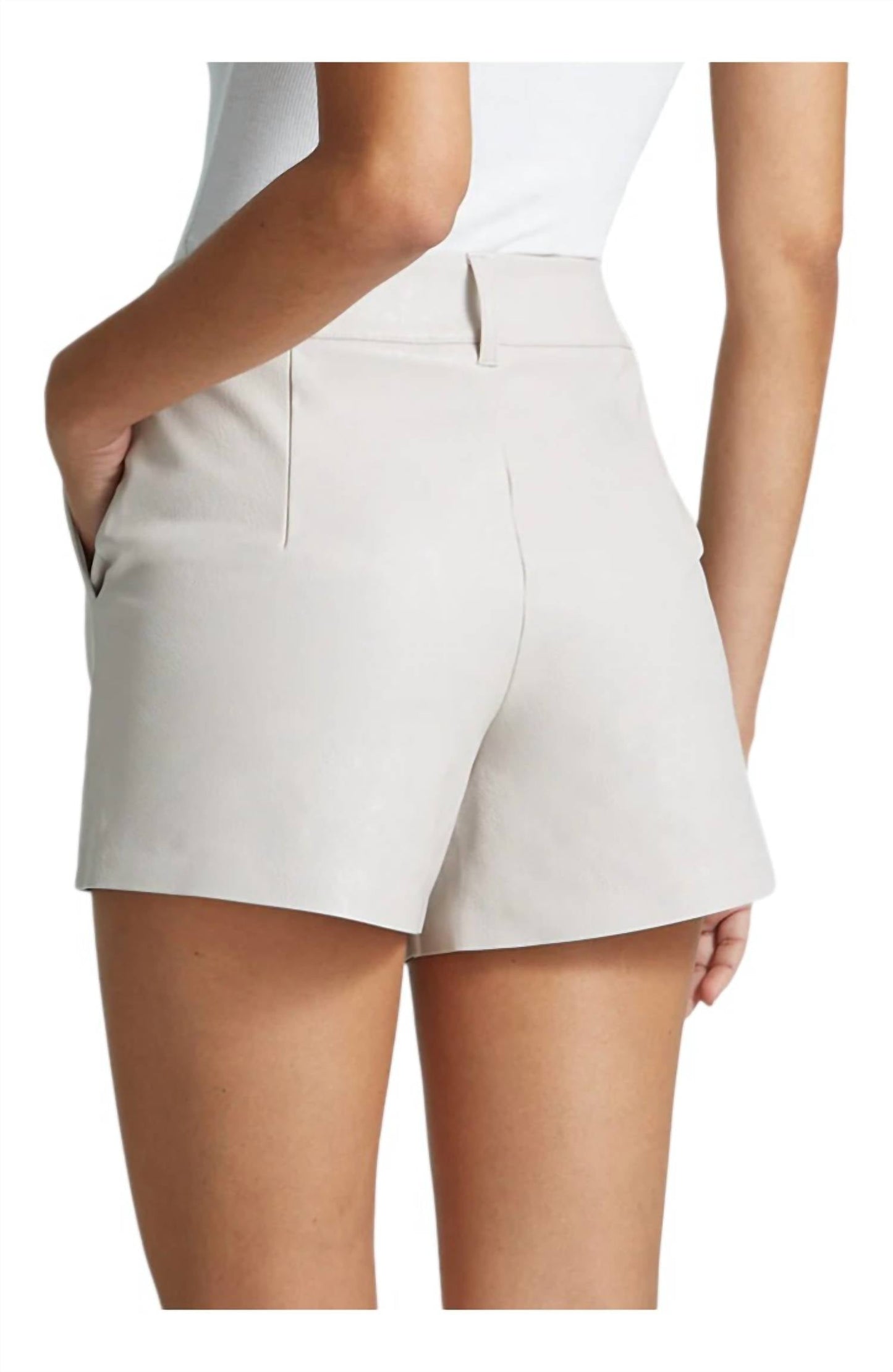 Commando - Faux Leather Tailored Shorts