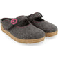 Haflinger - Women's Alice Strapped Boiled Wool Clog