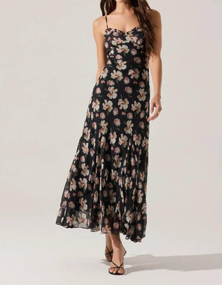Astr - Maeryn Sweetheart Ruffle Maxi Dress