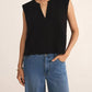 Z Supply - CLIFFSIDE V-NECK AIRY GAUZE TOP