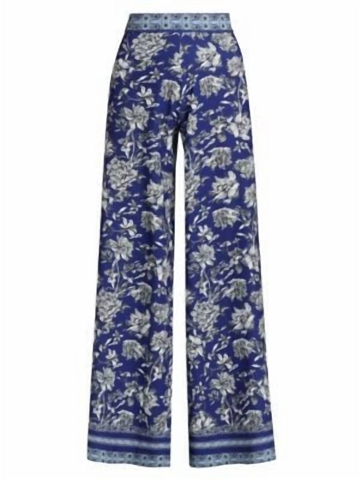 Alice + Olivia - Athena Floral Wide Leg Pants