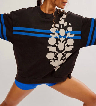 Free People - Moletom com capuz e logo All Star