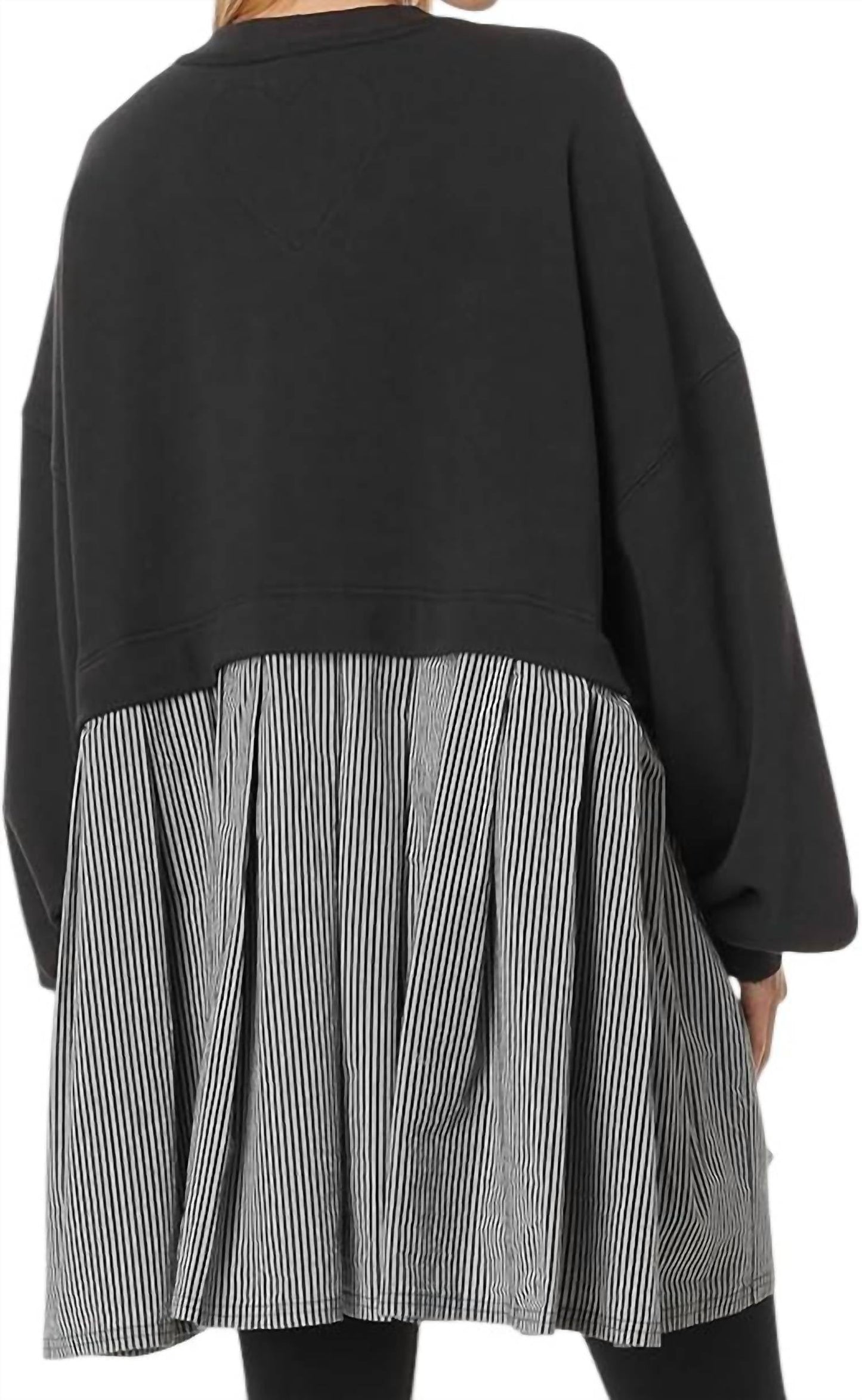 Free People - Eleanor Striped Sweatshirt