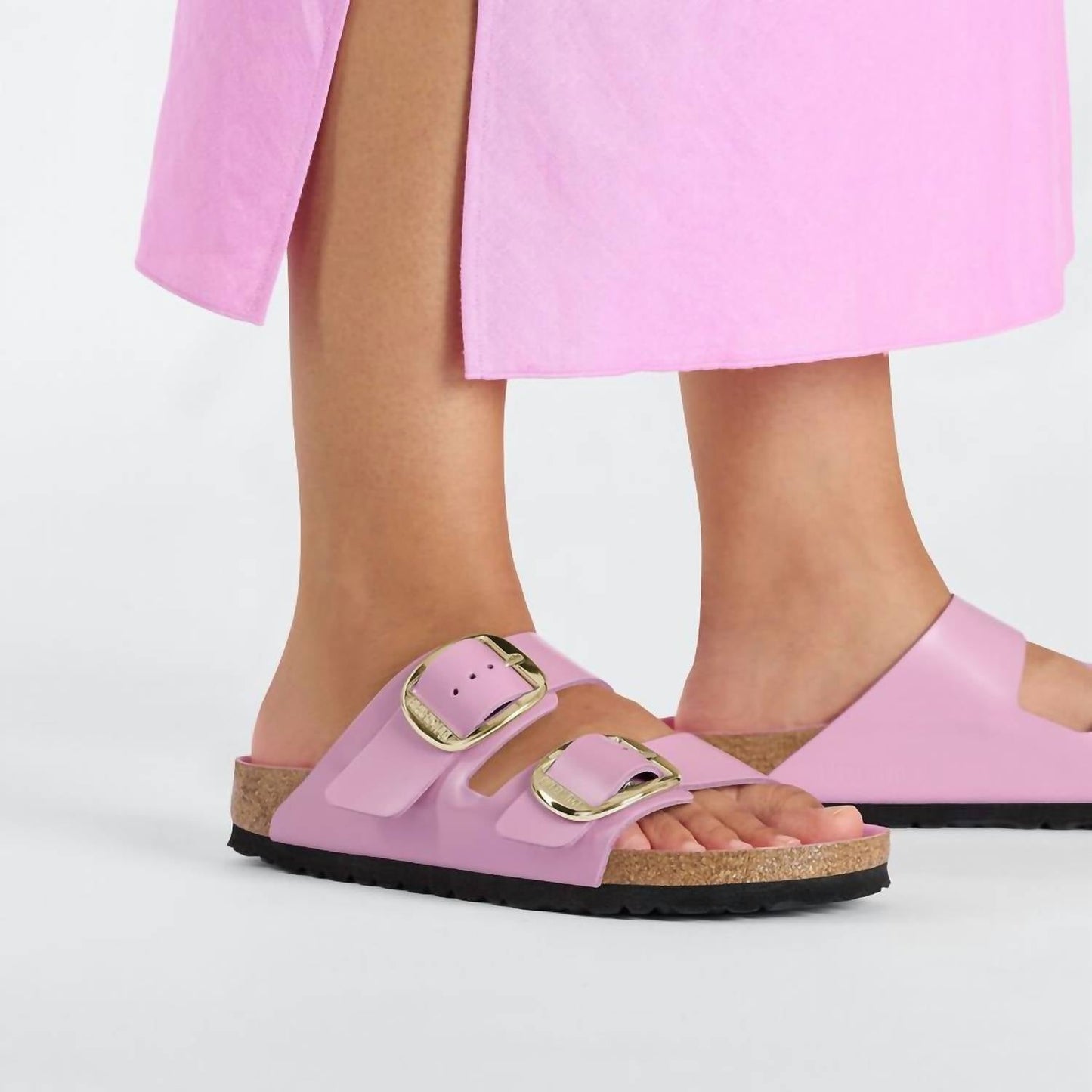 Birkenstock - Women's Arizona High Shine Big Buckle Narrow