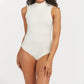 Spanx - Suit Yourself Ribbed Mock Neck Bodysuit