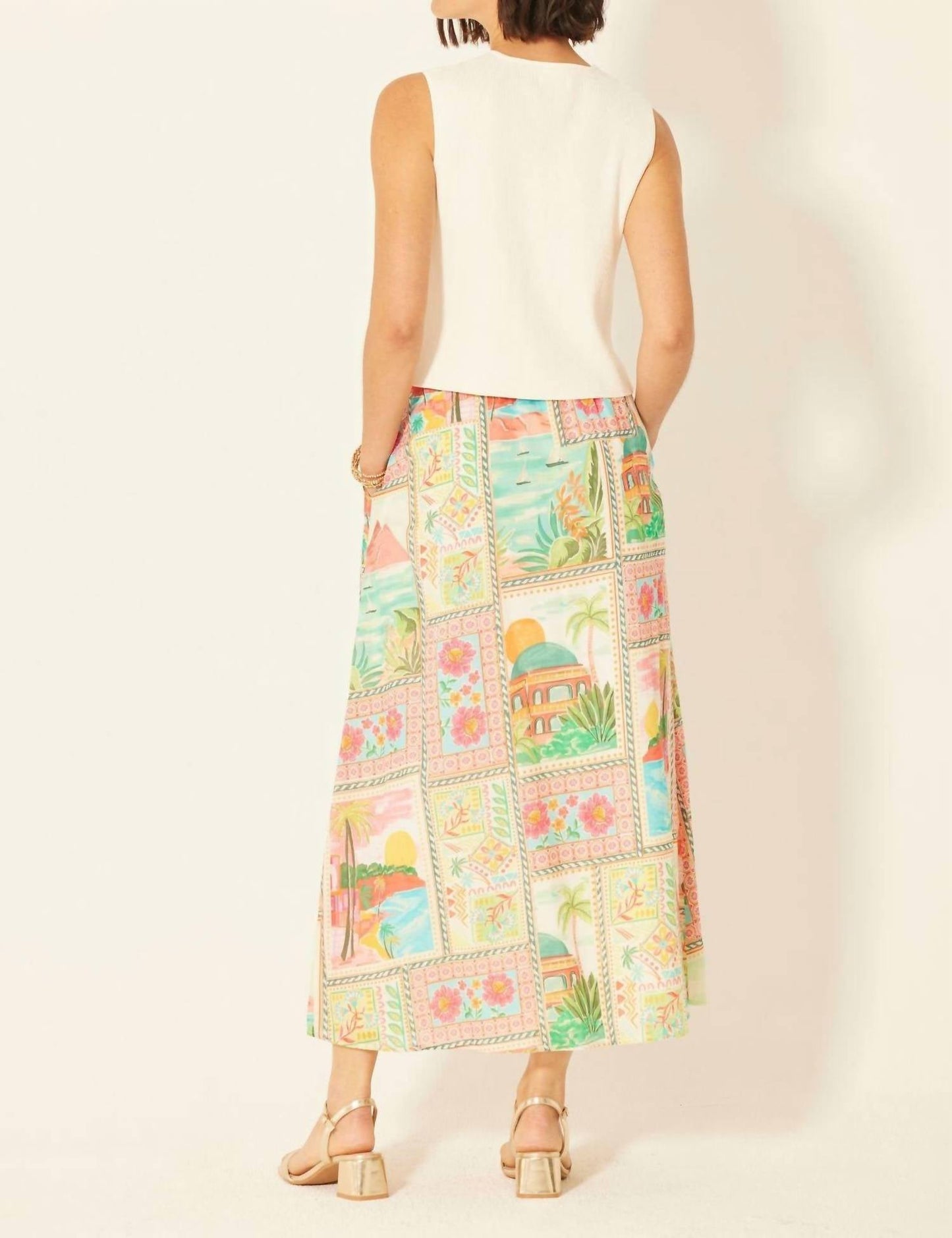 Bila77 - Harriett Capri Midi Skirt