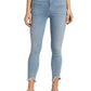 7 For All Mankind - Ankle Skinny Frayed Wave Hem Jeans