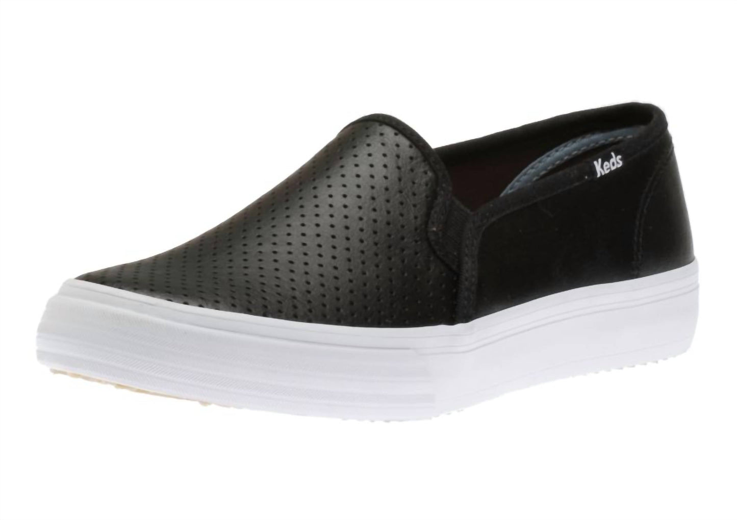 Keds - Women's Double Decker Perforated Leather Shoe