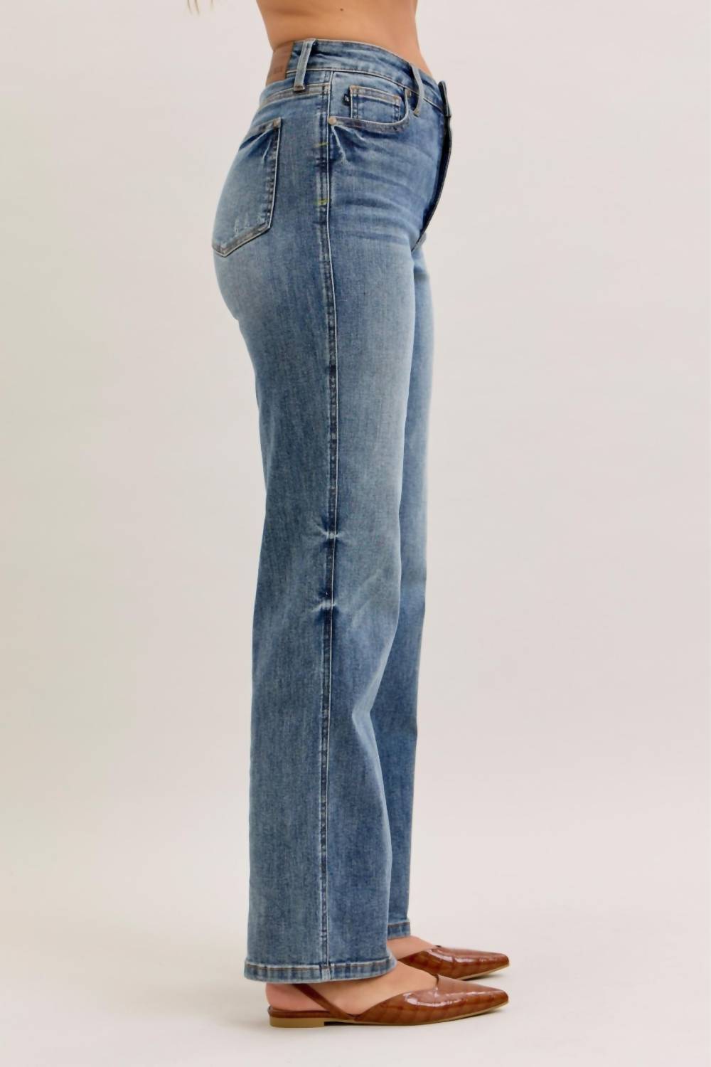 Judy Blue - High Rise Tummy Control Straight Leg Jeans