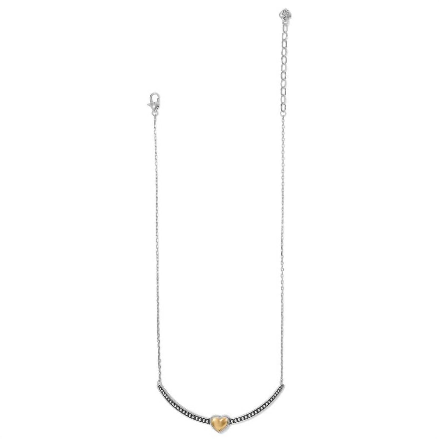 Brighton - Women's Pretty Tough Bold Heart Bar Necklace