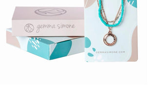 Gemma Simone - LAYERED BEADED NECKLACE