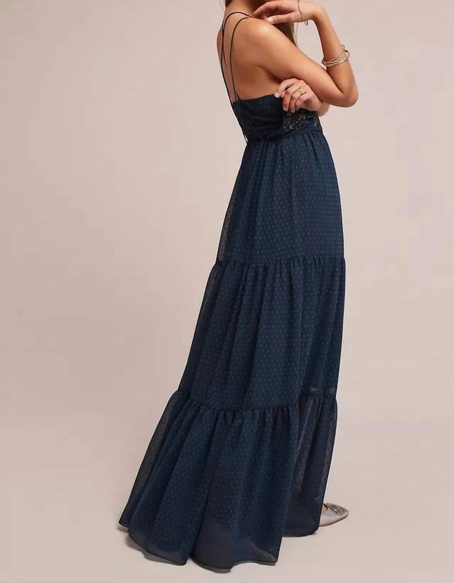 By Anthropologie - Ranna Gill Lucinda Beaded Dress