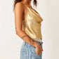 Free People - Sunset Shimmer Woven Cami Top