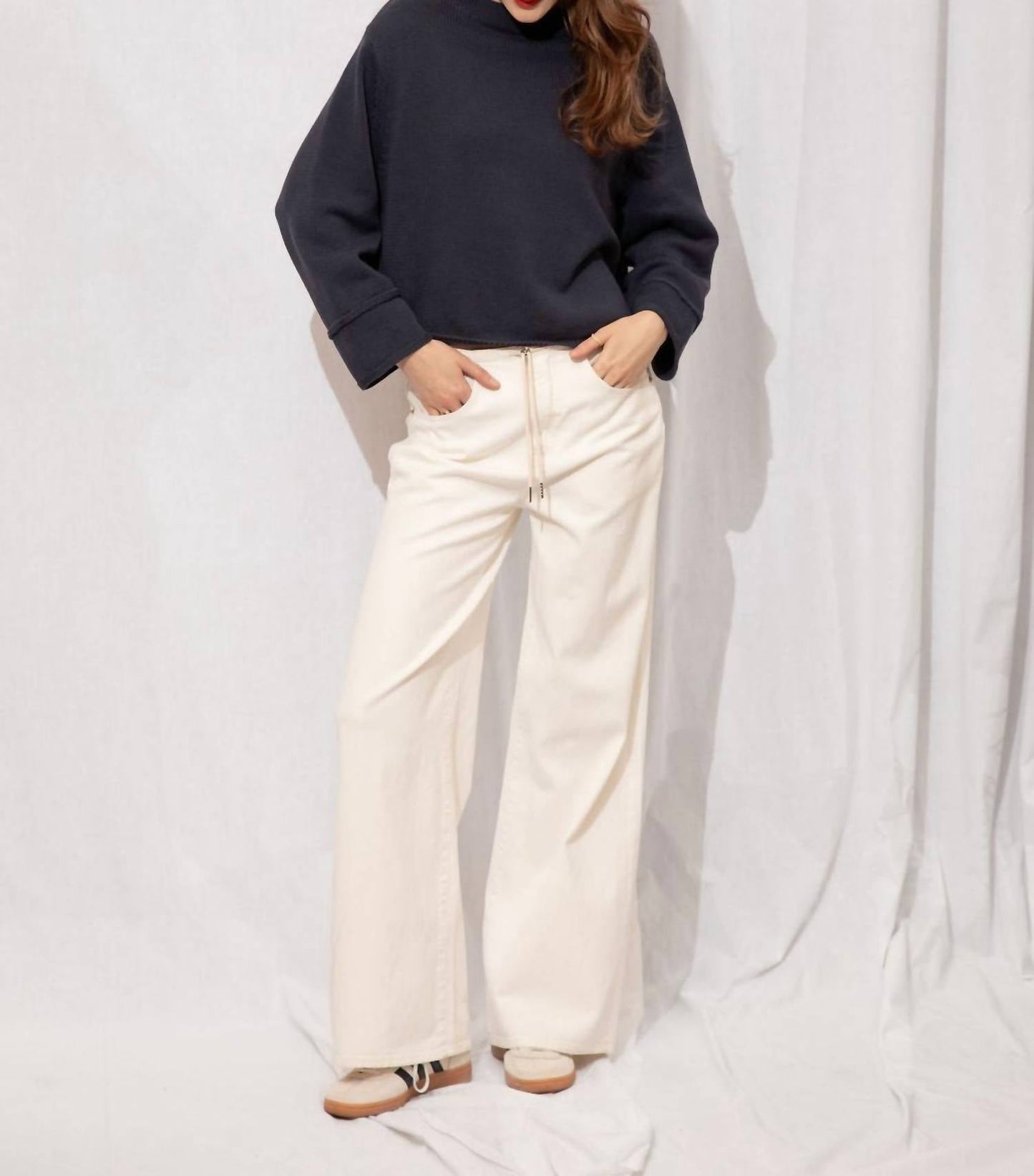 Daze - Madison Mid Rise Wide Leg Jeans