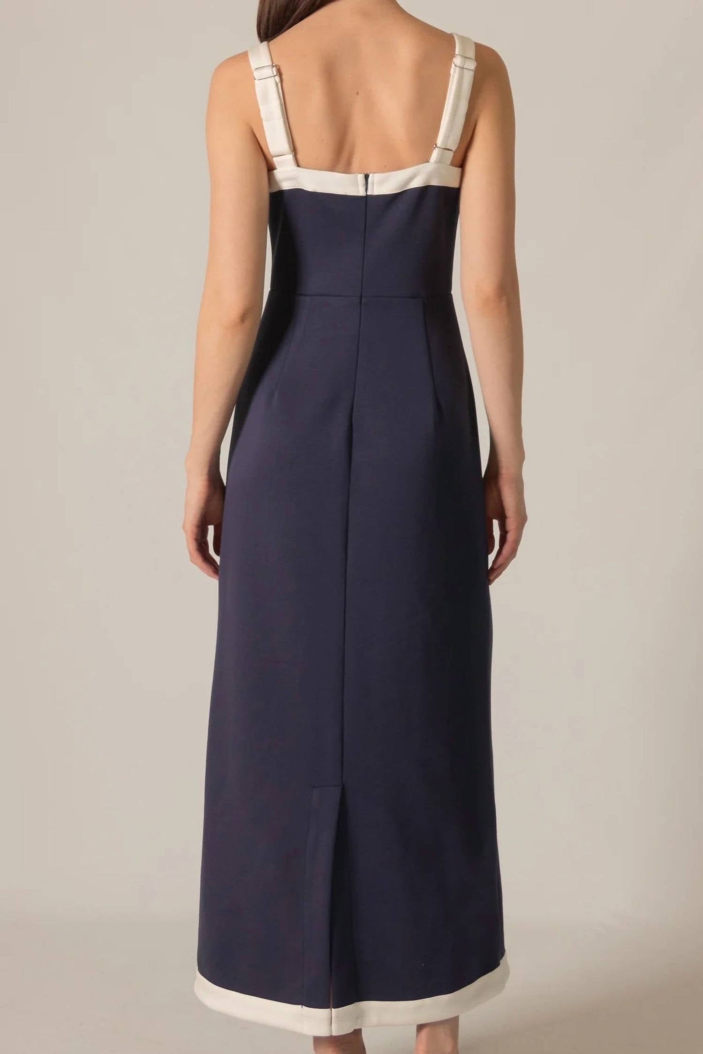 P.Cill - Amanda Contrast Border Maxi Dress
