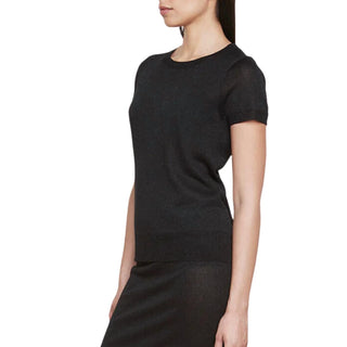 Enza Costa - Suéter Manga Curta Costa Lamé