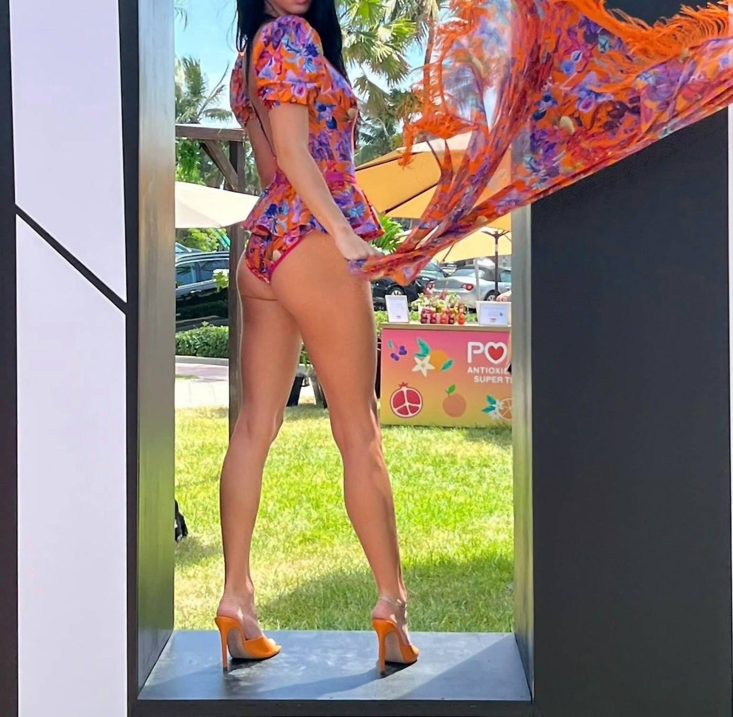 Lia Sahara - Fringed Pareo