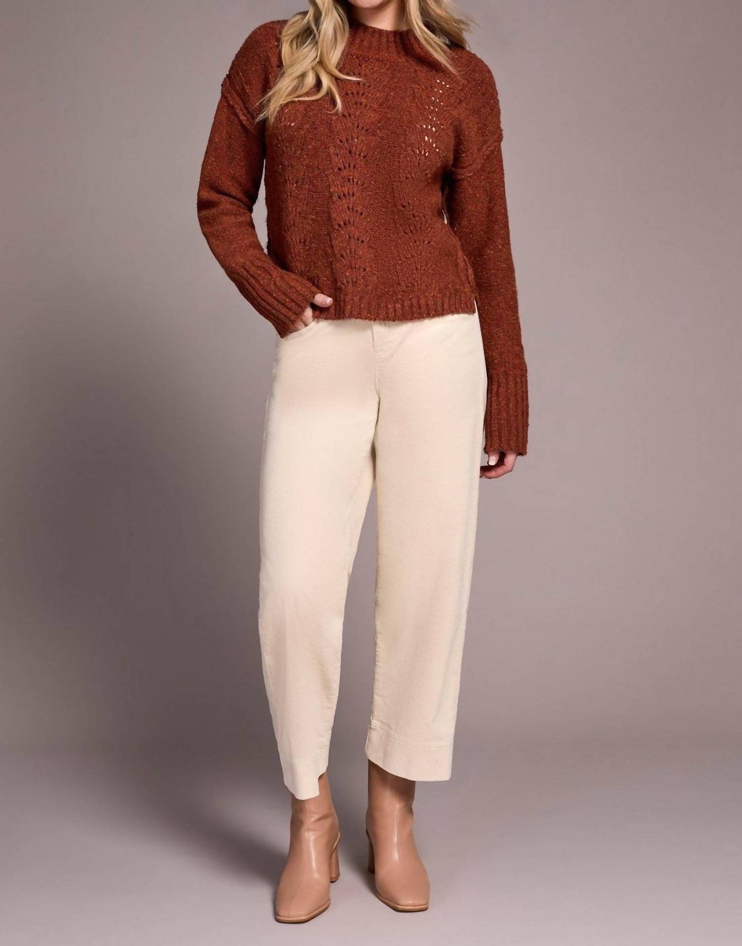 Tribal - Speckle Crew Neck Sweater