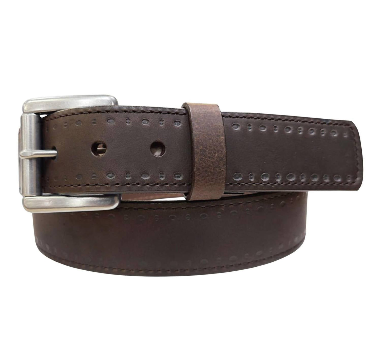 Lejon Leather Goods - Cinto masculino Fargo Bison Leather USA