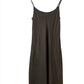 Brazeau Tricot - Porcini Classic Petal Slip Dress With Chiffon