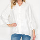 Joh - Jase Embroidered Button Front Top