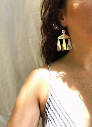 Mckinley Mizar - Women's Three Golden Trees Earrings